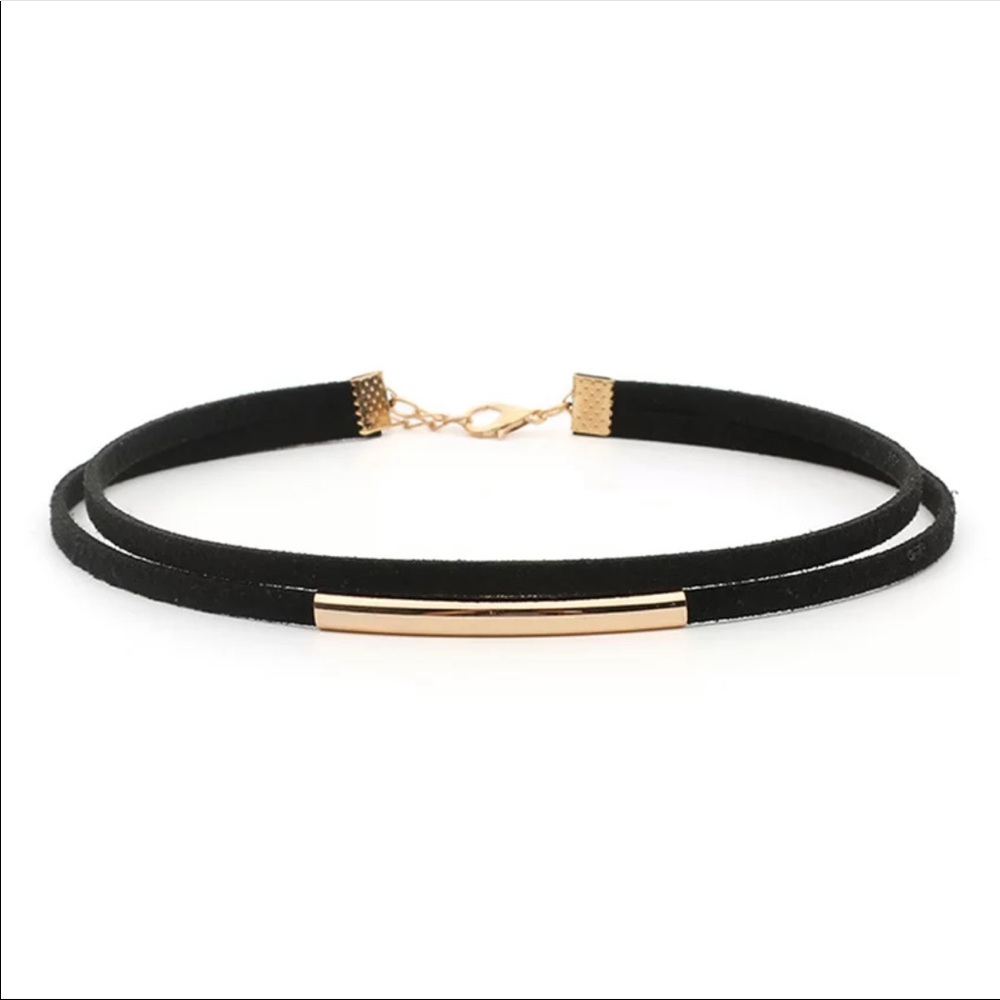 • Naomi • Bar Wrap Choker - Picture 2 of 4